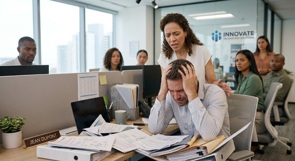Étude de cas Eskalon: L'employé en détresse